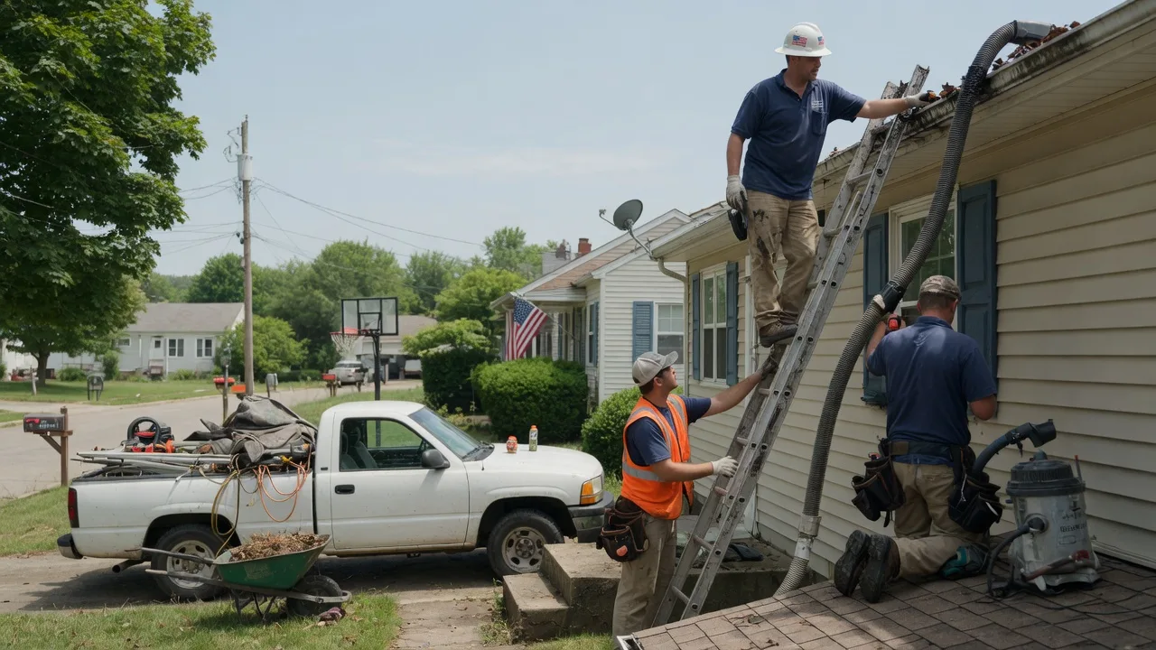 Gutter Installation in Fredericksburg, OH near me
